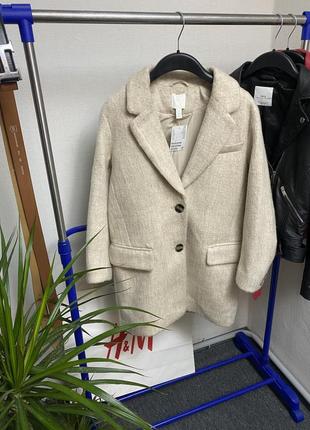 Пальто h&m вовняне