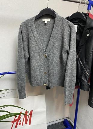 Кофта джемпер h&m на гудзиках