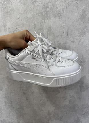 Кожаные кроссовки puma