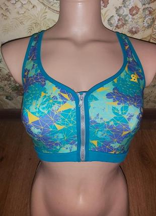 Бюстгальтер топ спортивный shock absorber р.32dd/70e