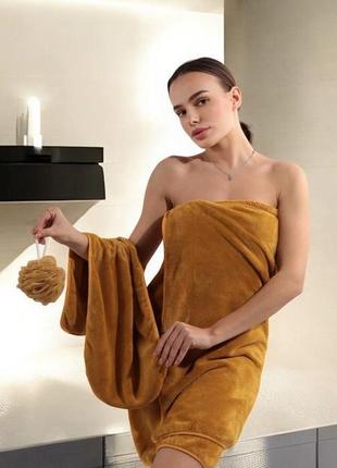 Подарунковий набір рушників +мочалка+ повязка