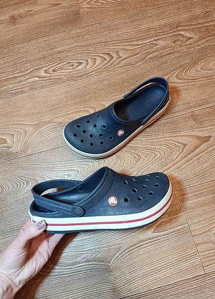 Крокси crocs crocband navy м8-w10