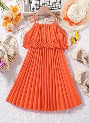🥰 плиссированное платье shein 11-12 лет