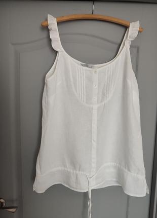 Льняная блузка бренда tu