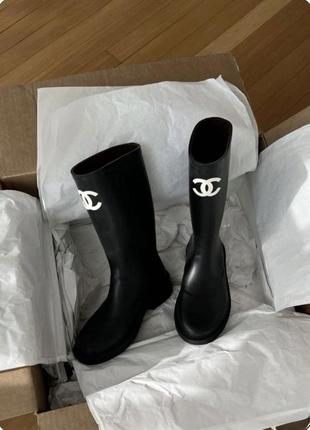 Резинки резиновые сапоги chanel