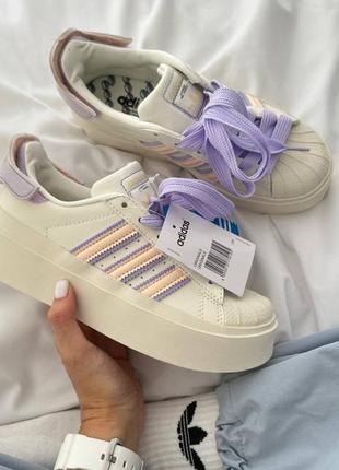 Кроссовки женские adidas superstar stock отличное качество
