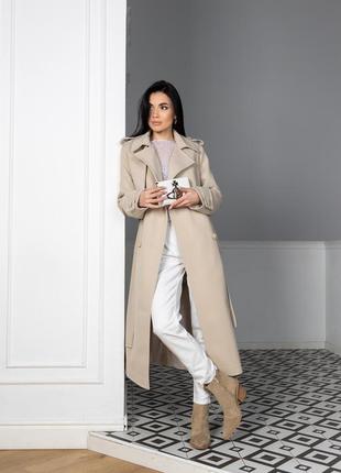 Стильное и элегантное пальто-тренч «валенсия»