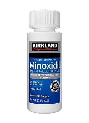 Миноксидил 5% minoxidil kirkland для роста волос и бороды