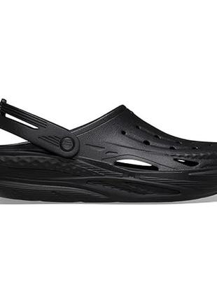 Crocs off grid Кроксы black крокси чорні чоловічі унісекс сабо клоги шлепанцы мужские m7 m8 m9 m10 m11