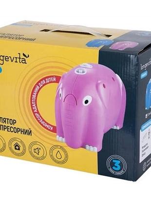 Інгалятор компресорний longevita 69012 blue/pink