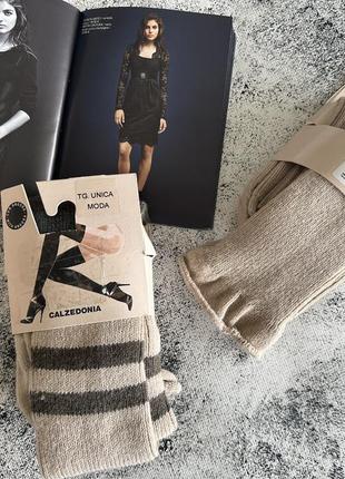 Високі теплі гетри calzedonia з вовни