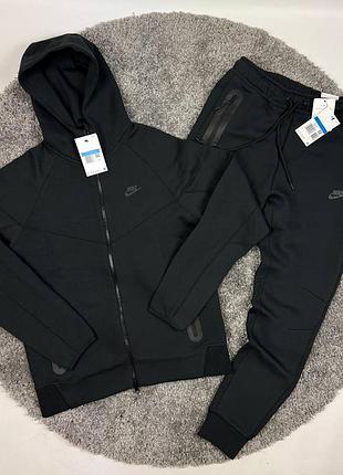 Спортивный костюм nike tech fleece black