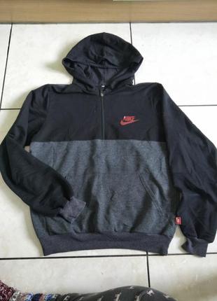 Свитшот кофта с капюшоном nike толстовка