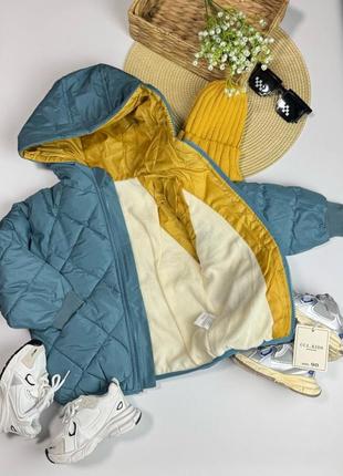 Демісезонна куртка дитяча колір синій 10713