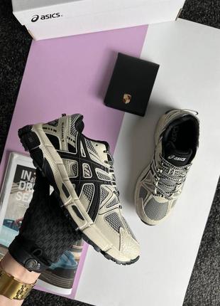 Женские кроссовки asics gel-kahana 8 w beige black