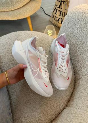 Жіночі кросівки nike vista white-red