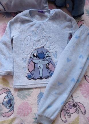 Детская пижама "disney"stitch 3-4 р.