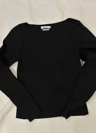 Гольф кофтинка reserved чорна лонг 4