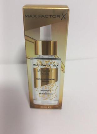 Max factor miracle pure skin illuminating serum сыворотка для лица.