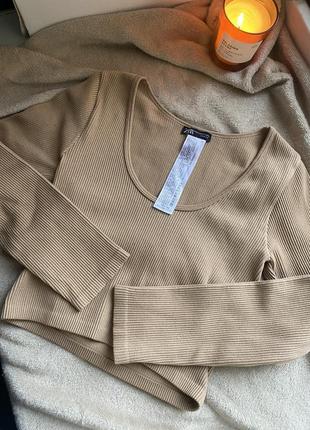 Лонг в рубчик от zara