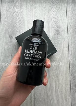 Мужской парфюм zara herbal 01 мужские духи zara herbal 01 eau de parfum