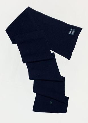 Винтажный шарф Camisa Polo Reta Lisa Azul-Marinho