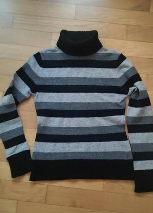 Теплый гольф, водолазка шерсть 100%