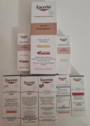 Набор против пигментации кожи дневной крем с тонирующим эффектом eucerin anti-pigment spf 30