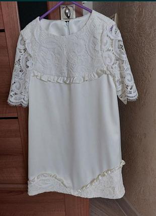 Детское атласное платье для вашей малышки