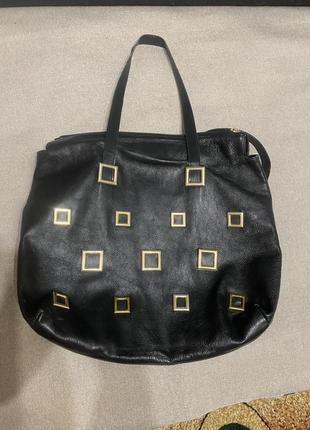 Genuine leather сумка велика 4