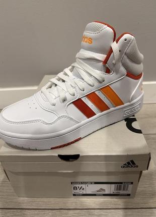 Нові кросівки adidas hoops 3.0 mid розмір 40