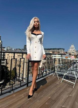 Очень красивое платье в стиле old money nko-9158