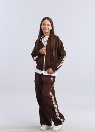 Спортивний костюм з лампасами (4 кольори) розміри 140-164 см