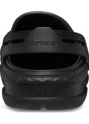 Crocs крокс сабо клоги off grid black 3