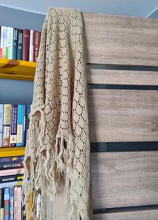 Вязаный платок нижняя