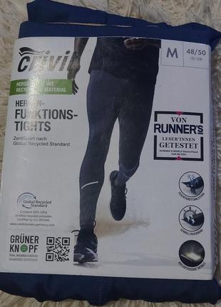 Crivit тайтсы мужские м 48/40 euro