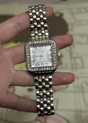 Годинник комбінований під cartier