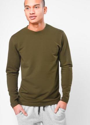 Спортивный реглан цвета хаки