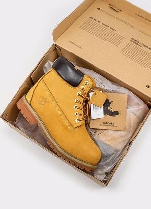 Зимние ботинки timberland на меху5 фото