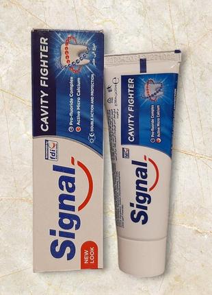 Signal cavity fighter 38 gm вибілювальна зубна паста єгипет