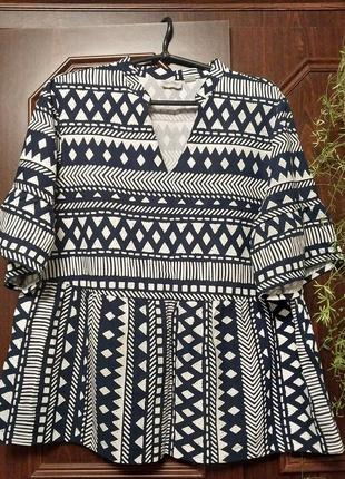 Блуза из натуральной ткани