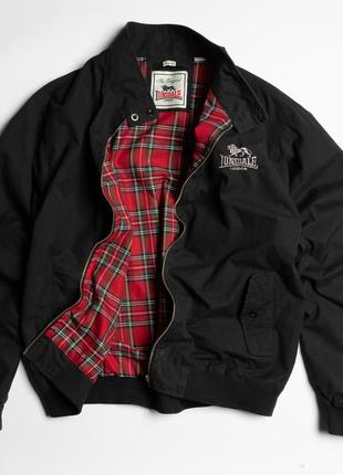 Lonsdale london harrington jacket винтажная куртка бомбер харрингтона