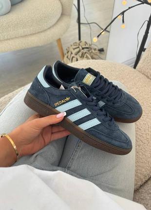Унисекс кроссовки adidas spezial hanball blue