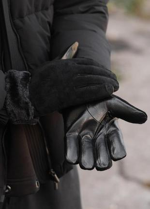 Замшеві рукавички