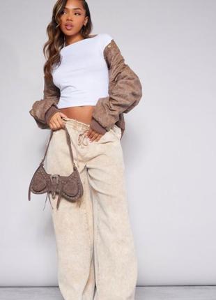 Джинсы широкие (wide leg)
