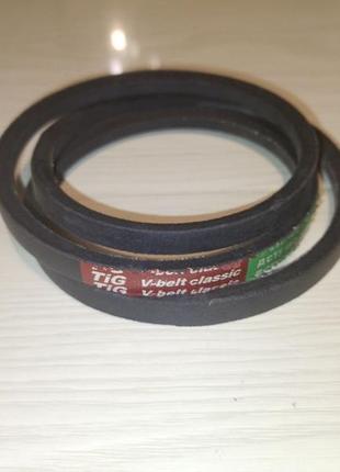 Ремень клиновый z1060 tig v-belt classic дсту iso 1813:2006 resistant antistatic