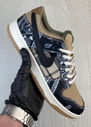 Чоловічі кросівки nike sb dunk low travis skot