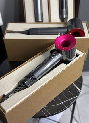 Фен dyson hd08 supersonic hair dryer iron/fuchsia