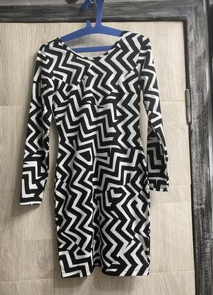 Вузька сукня h&m s/m комбоджа