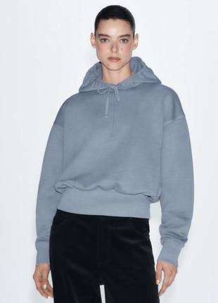 Вареное худи zara